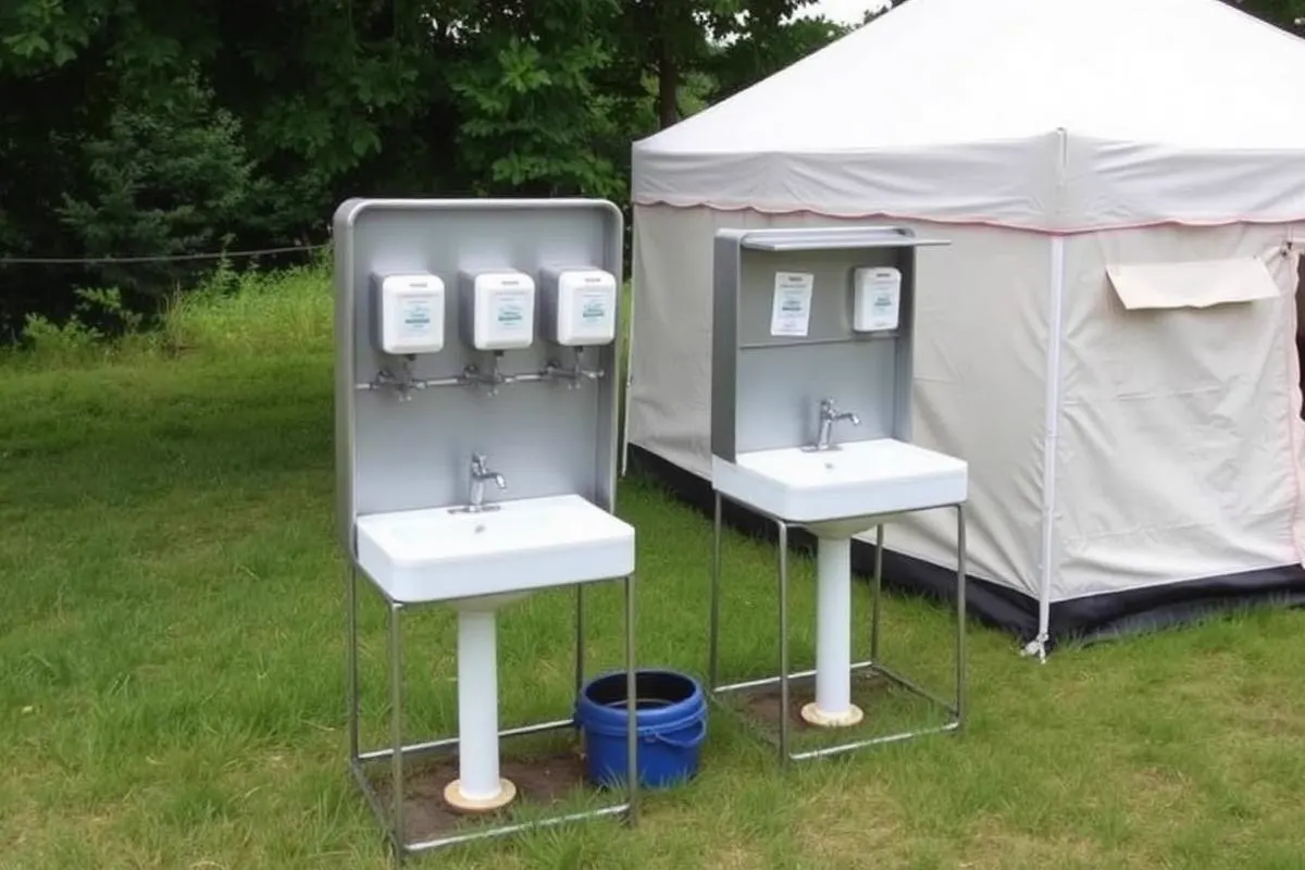 Portable Handwashing Station Rentals from BoldRiver Portable Toilets