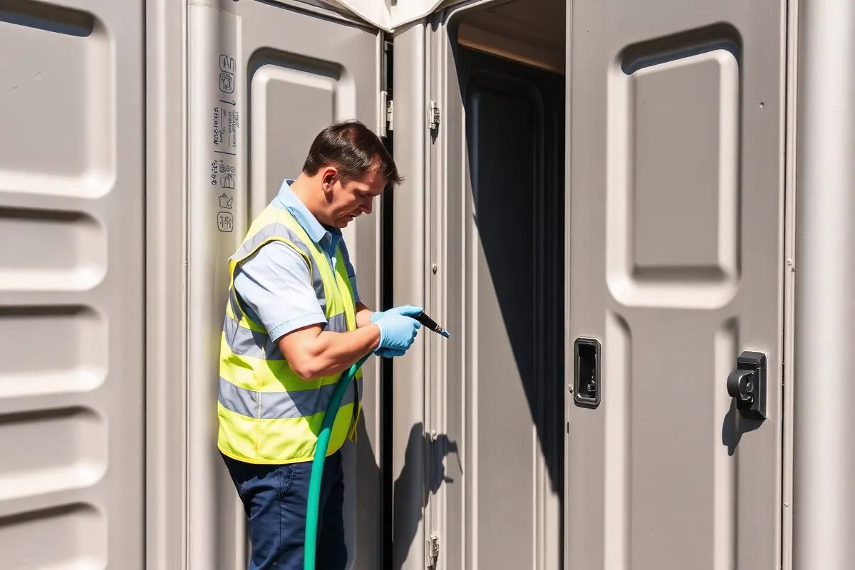 How Portable Toilet Servicing and Cleaning Works